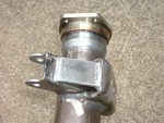 Axle housing end