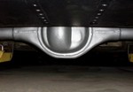 Rear view of the Dutchman 'Heavy Duty Street-Strip' Ford nine inch axle housing